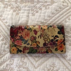 Victorian Floral print wallet